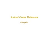 Antoni Goma Dalmases
