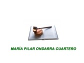 María Pilar Ondarra Cuartero