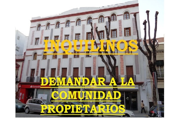 INQUILINOS, DEMANDAR A LA COMUNIDAD DE PROPIETARIOS