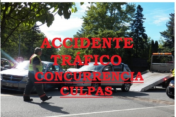 ACCIDENTE TRÁFICO CONCURRENCIA DE CULPA