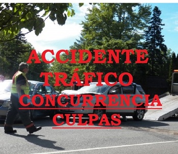 ACCIDENTE TRÁFICO CONCURRENCIA DE CULPA