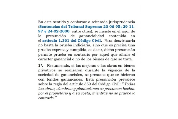 DIVORCIO E INVERSIÓN EN GANANCIALES