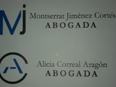 Alicia Correal Aragón y Montserrat Jiménez Cortés Abogadas