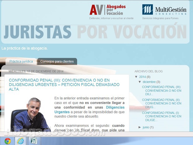 Visite nuestro blog juristasporvocacion