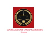 Lucas León del Cacho Casadebaig