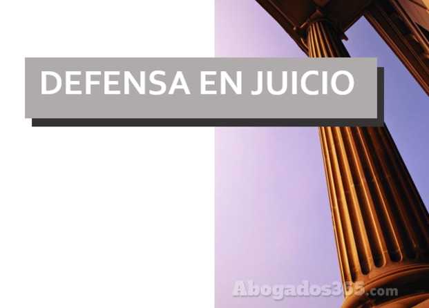 Procedimientos judiciales de cualquier tipo