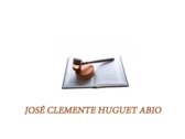 José Clemente Huguet Abio